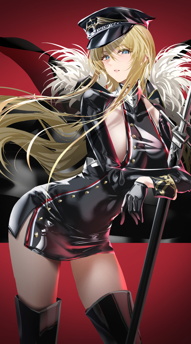 This is a pixiv picture whose title is KMS Bismarck Zwei.