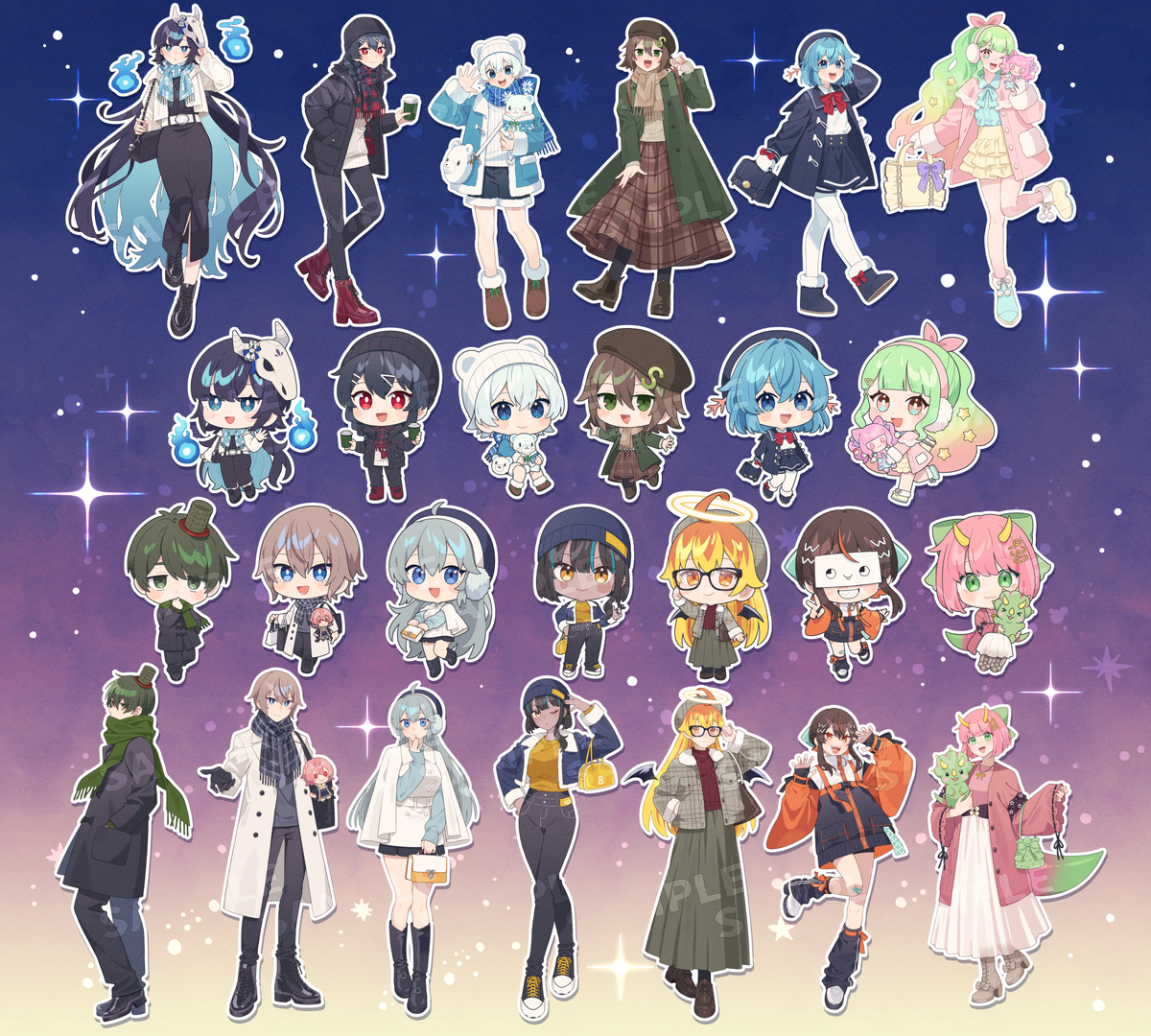 This is a pixiv picture whose title is 【お仕事】めめ村 × RED° TOKYO TOWER　12月.