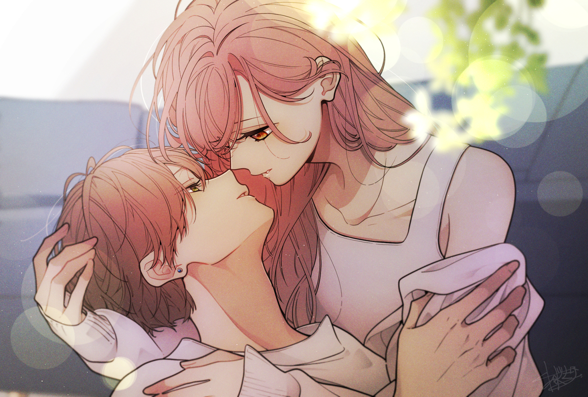 This is a pixiv picture whose title is 創作たち.