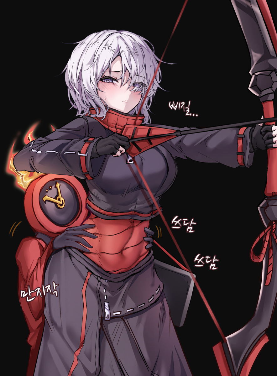 This is a pixiv picture whose title is 시파우.