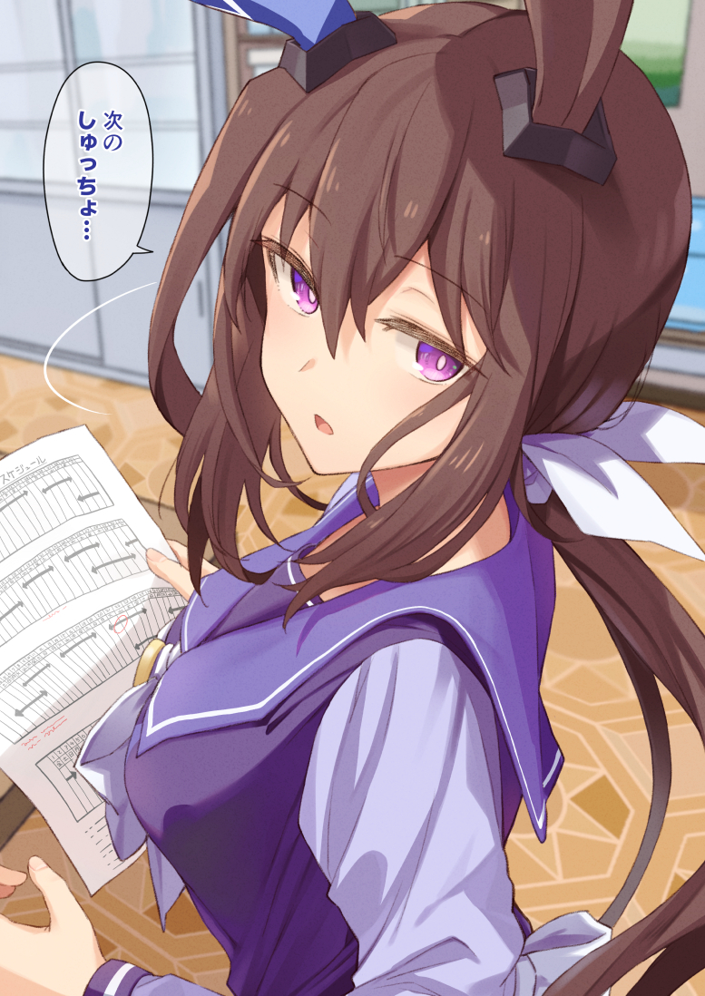 This is a pixiv picture whose title is アドマイヤベガ.