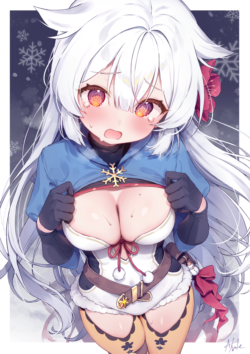 This is a pixiv picture whose title is フユカちゃん涙目.