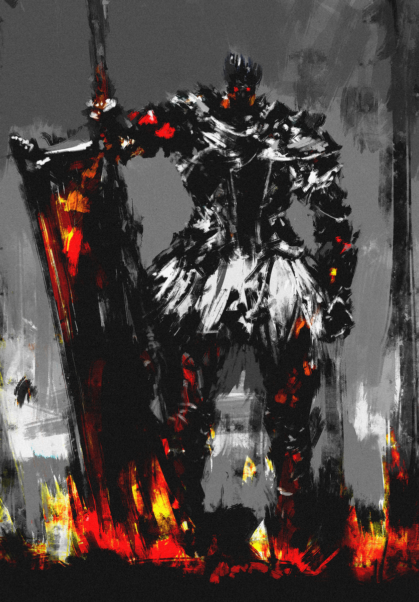 This is a pixiv picture whose title is Yhorm the Giant.