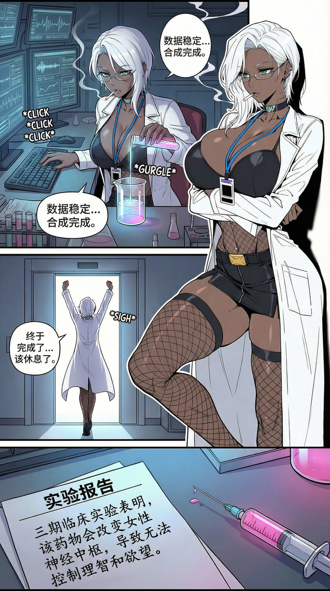 This is a pixiv picture whose title is 技术验证.