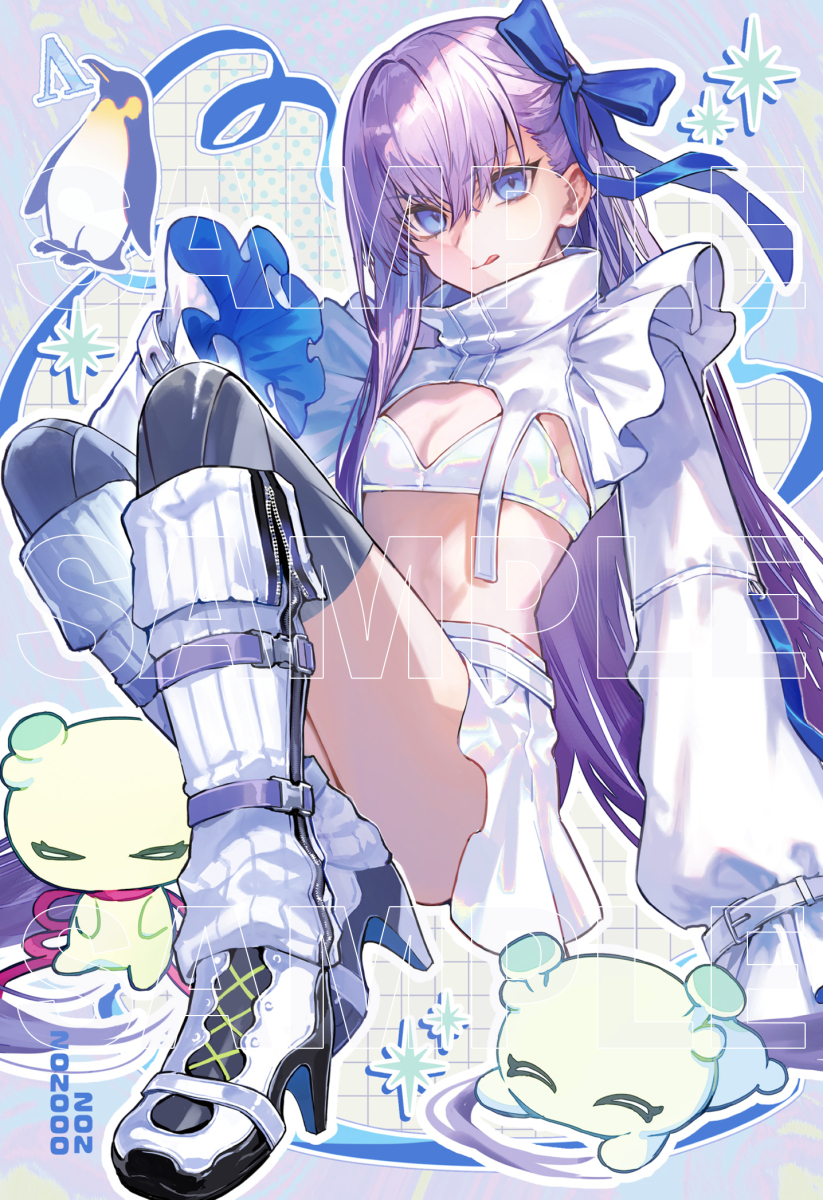 This is a pixiv picture whose title is 【C107頒布物】創作衣装クリアポストカード①.