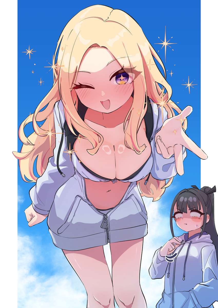 This is a pixiv picture whose title is けしからん.