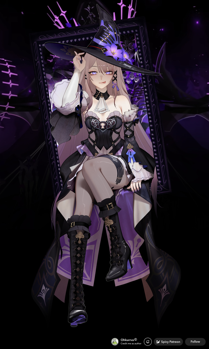 This is a pixiv picture whose title is The Herta | マダムヘルタ.