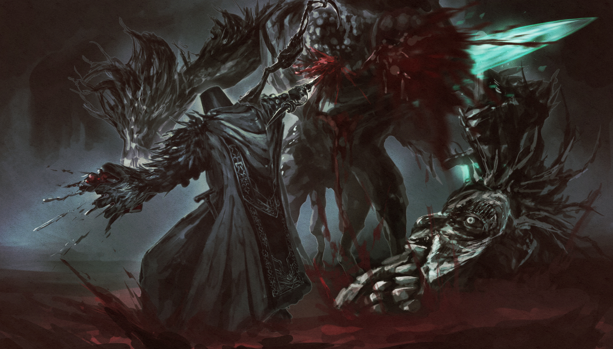 This is a pixiv picture whose title is 決着.