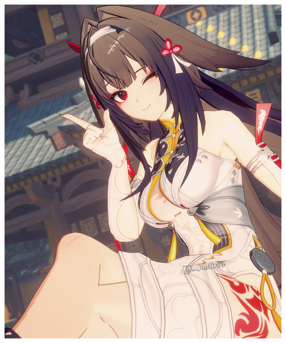 This is a pixiv picture whose title is 🌙.