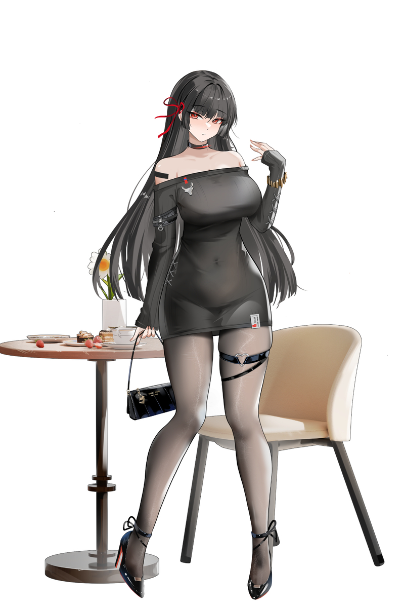 This is a pixiv picture whose title is 鸣潮 千咲.