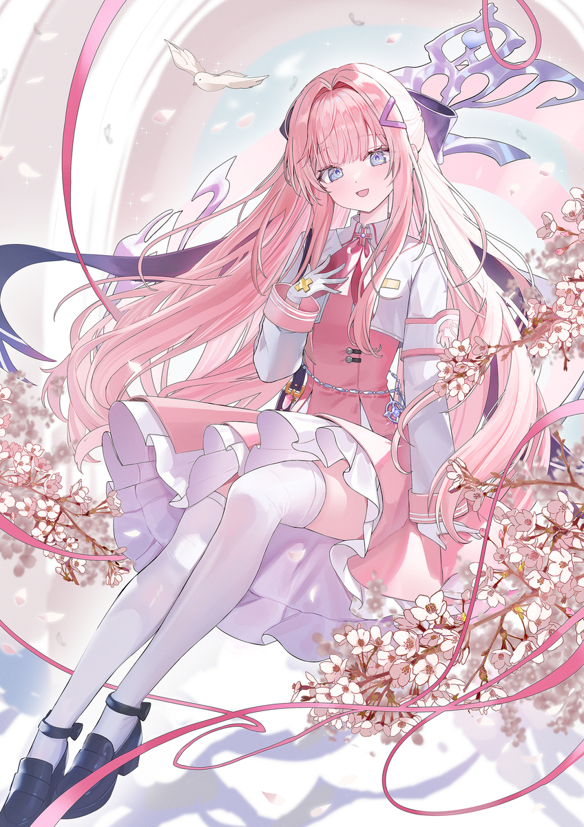 This is a pixiv picture whose title is 전학생 샬럿.
