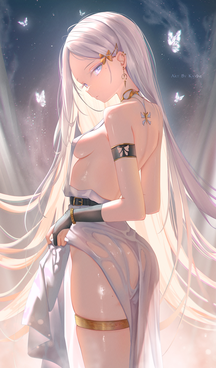 This is a pixiv picture whose title is transience.