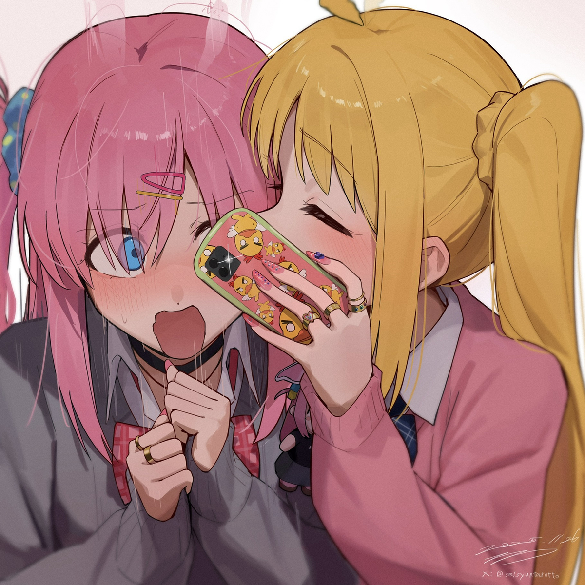 This is a pixiv picture whose title is あ゛っ📸.