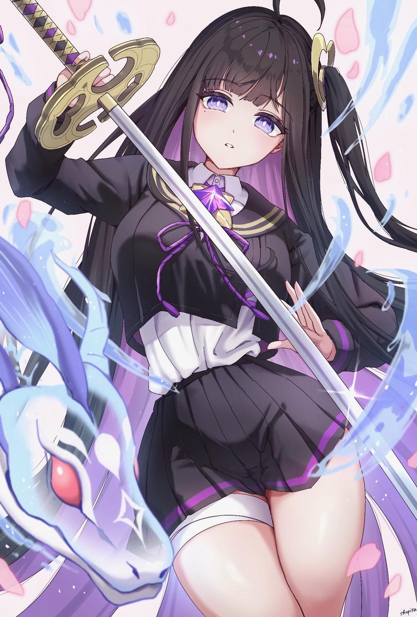 This is a pixiv picture whose title is チトセ.