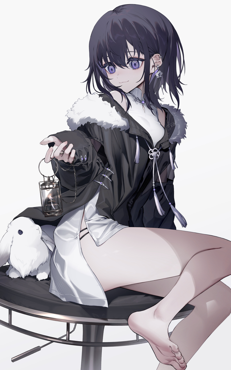 This is a pixiv picture whose title is ランプ.