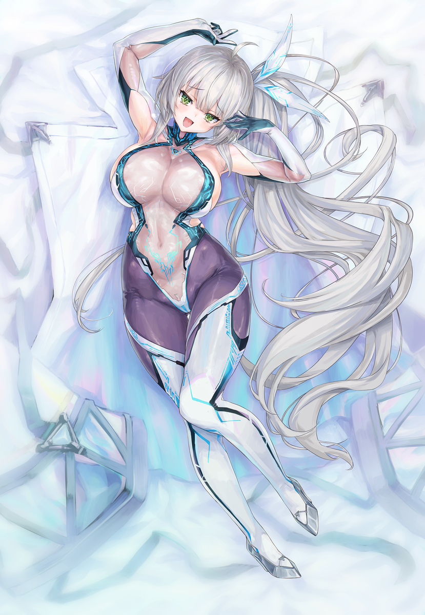 This is a pixiv picture whose title is アズレン「カンザス」コスなVtuberりむち様.