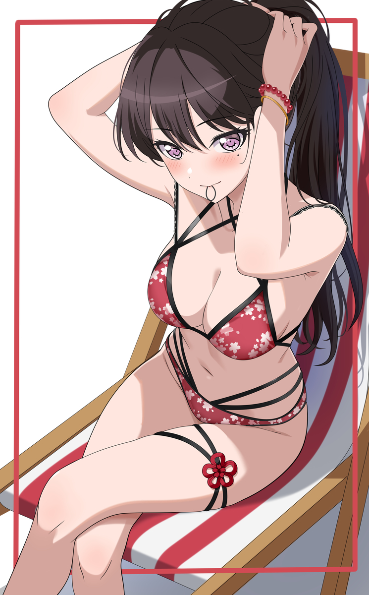 This is a pixiv picture whose title is Another Swimsuit Taki.