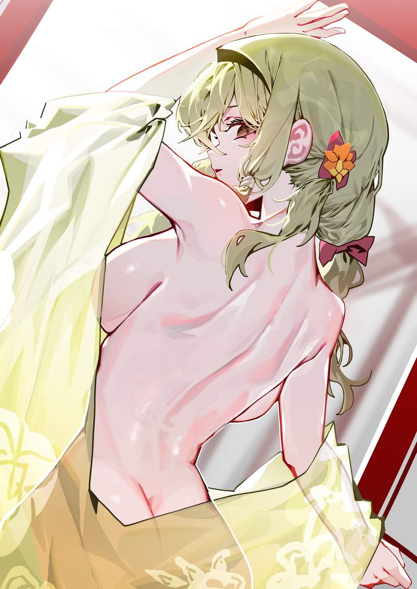 This is a pixiv picture whose title is 이안.