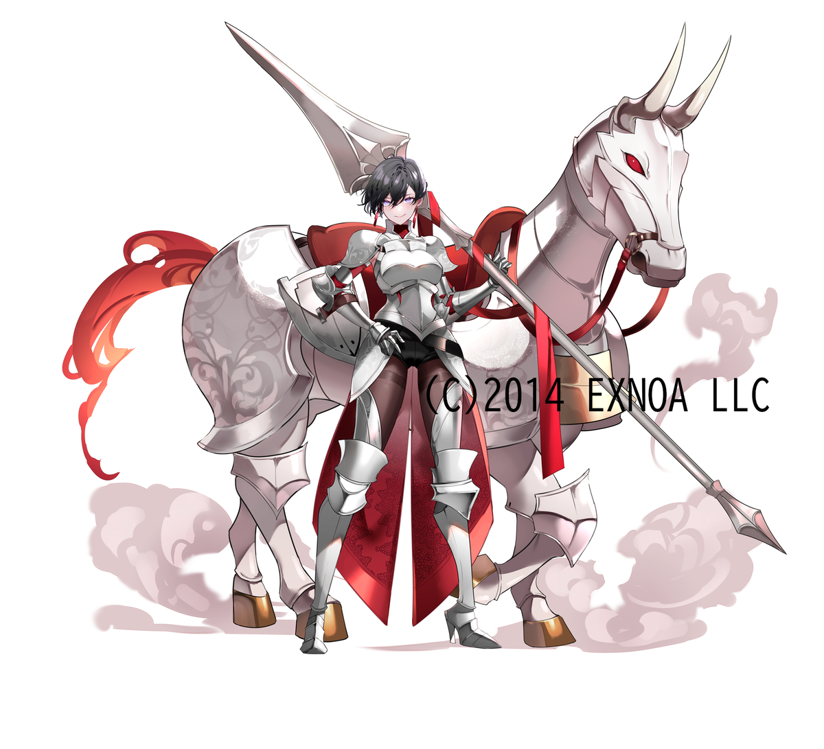 This is a pixiv picture whose title is ペンブルック城.