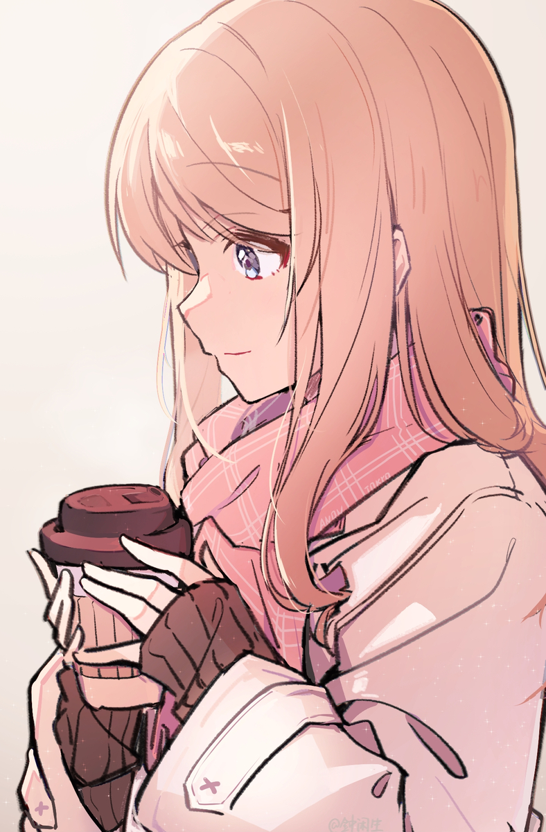 This is a pixiv picture whose title is 『冬』.