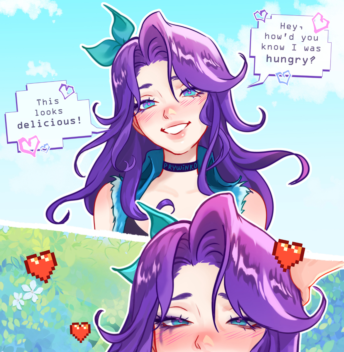 This is a pixiv picture whose title is Stardew Valley Abigail.