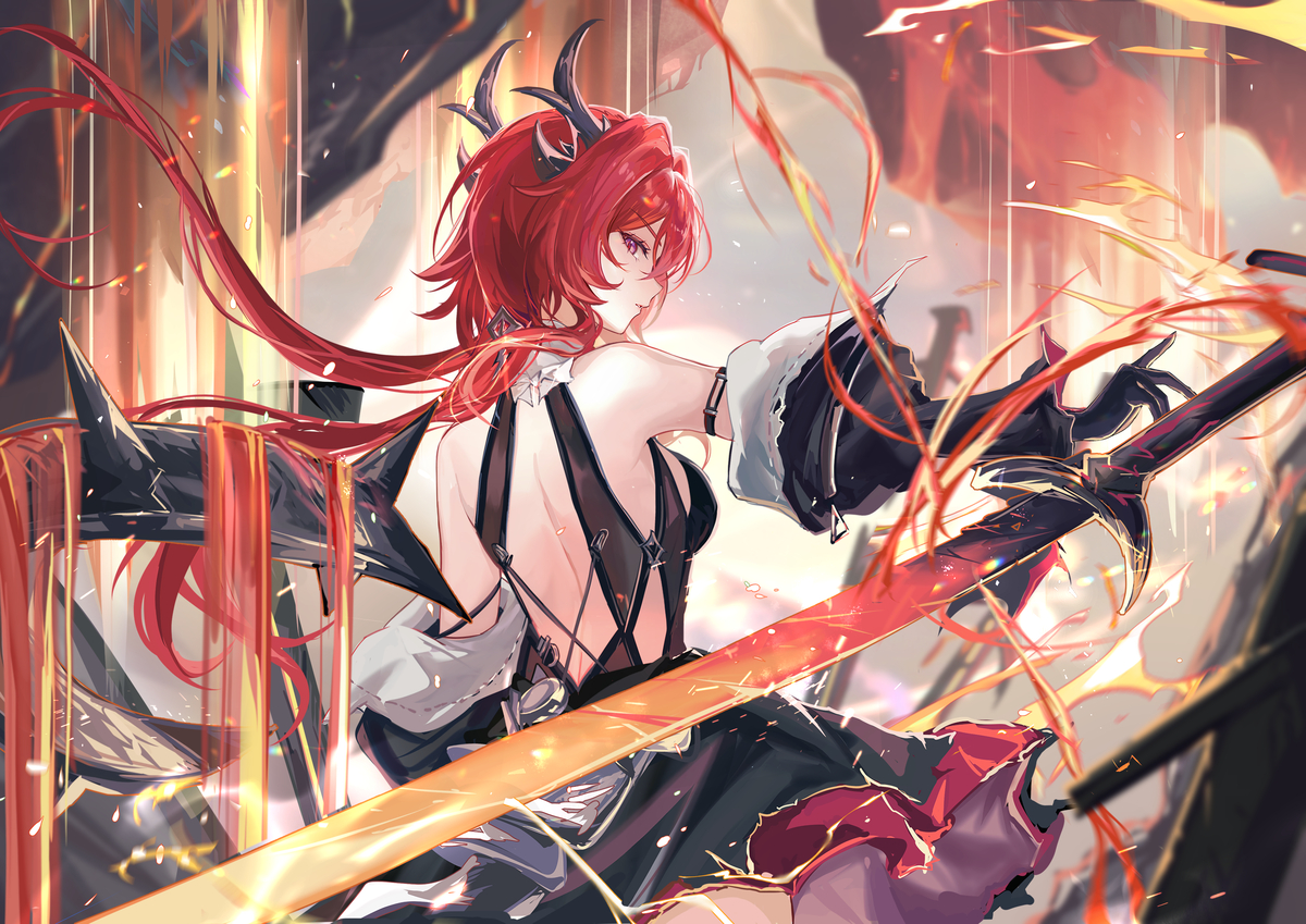 This is a pixiv picture whose title is 萊萬汀.