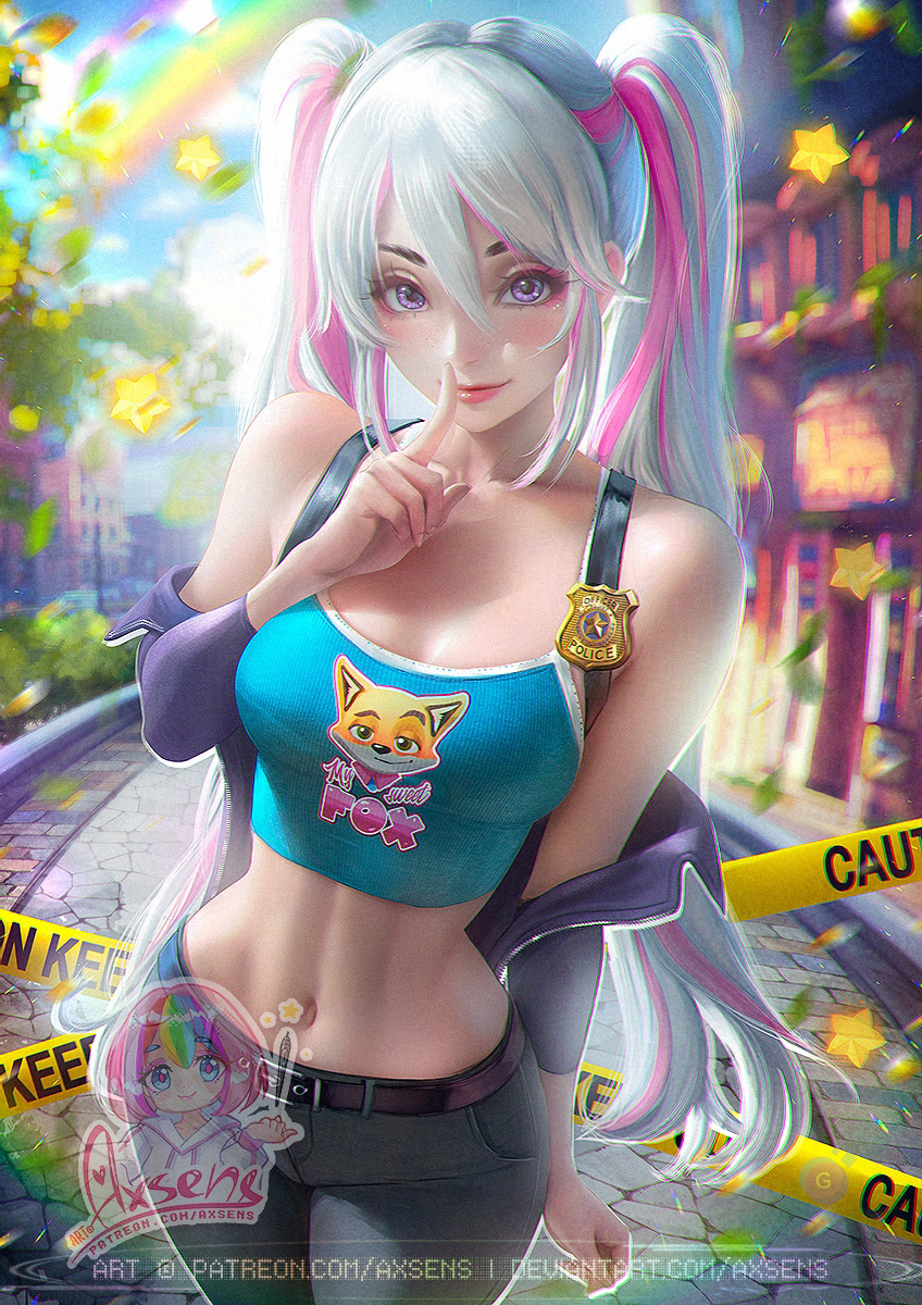 This is a pixiv picture whose title is ジュディ・ホップス  / Judy Hopps.