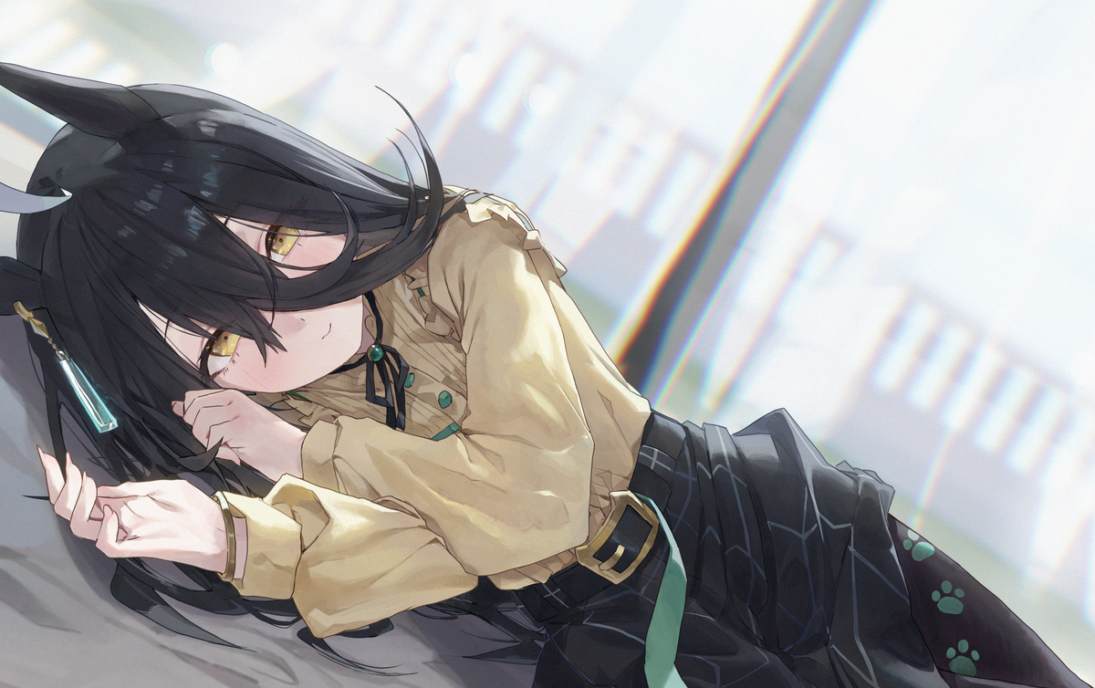 This is a pixiv picture whose title is ねころびカフェ.