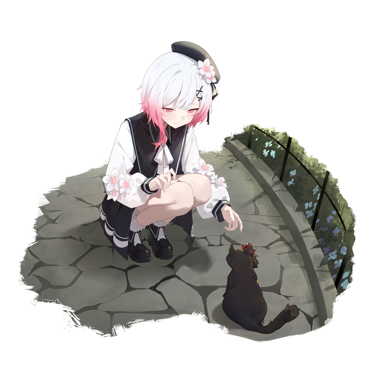 This is a pixiv picture whose title is Ema.