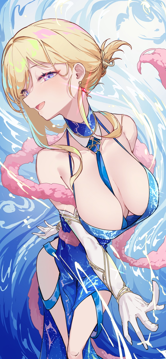 This is a pixiv picture whose title is 白糸.