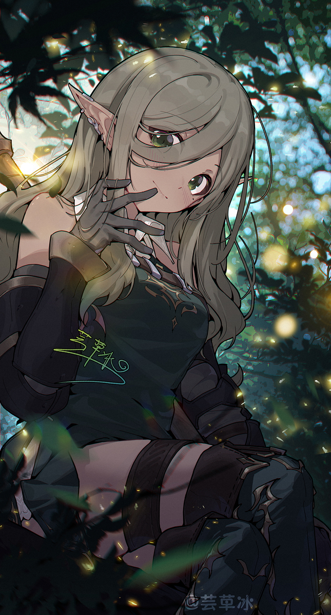 This is a pixiv picture whose title is day171 暗精灵rupa.