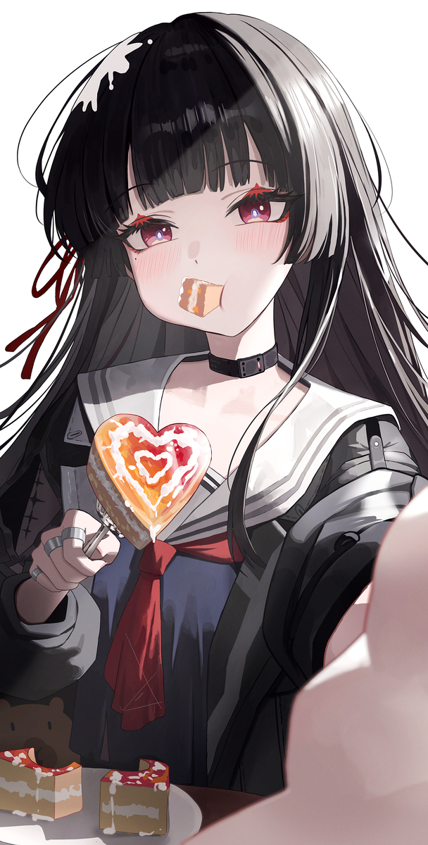 This is a pixiv picture whose title is 千咲🍰.