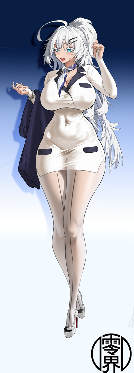 This is a pixiv picture whose title is 新米OL.