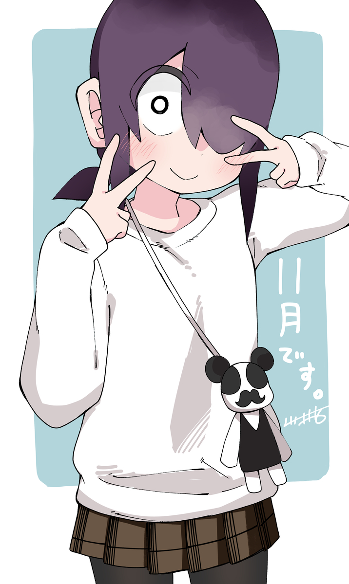 This is a pixiv picture whose title is 11月のらくがき.