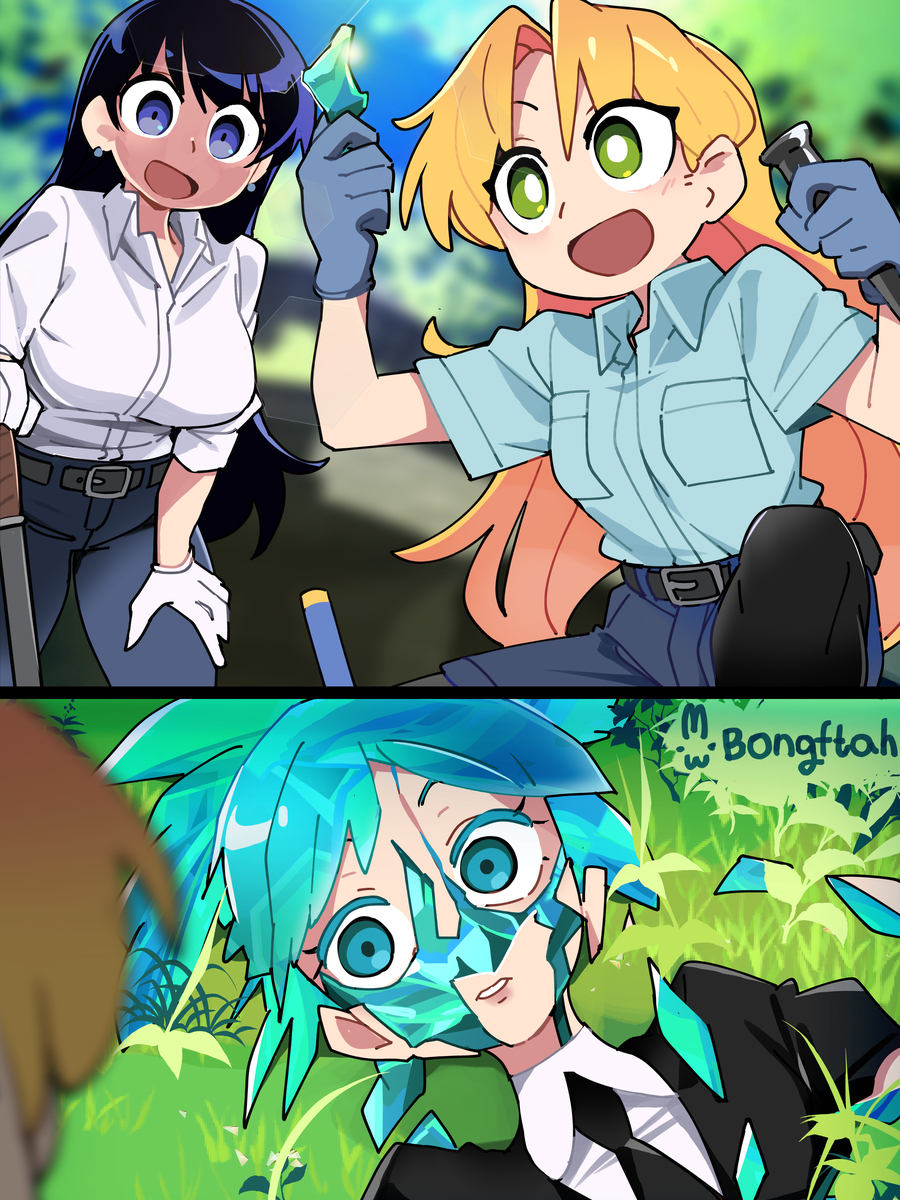 This is a pixiv picture whose title is 宝石.