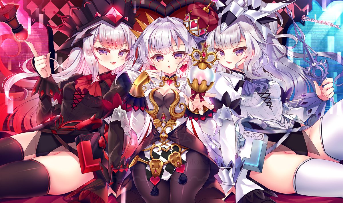 This is a pixiv picture whose title is M∀LICE.