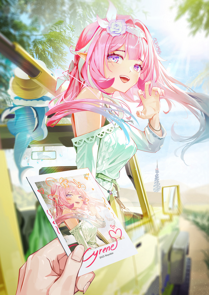 This is a pixiv picture whose title is HoYoFair Cyrene.