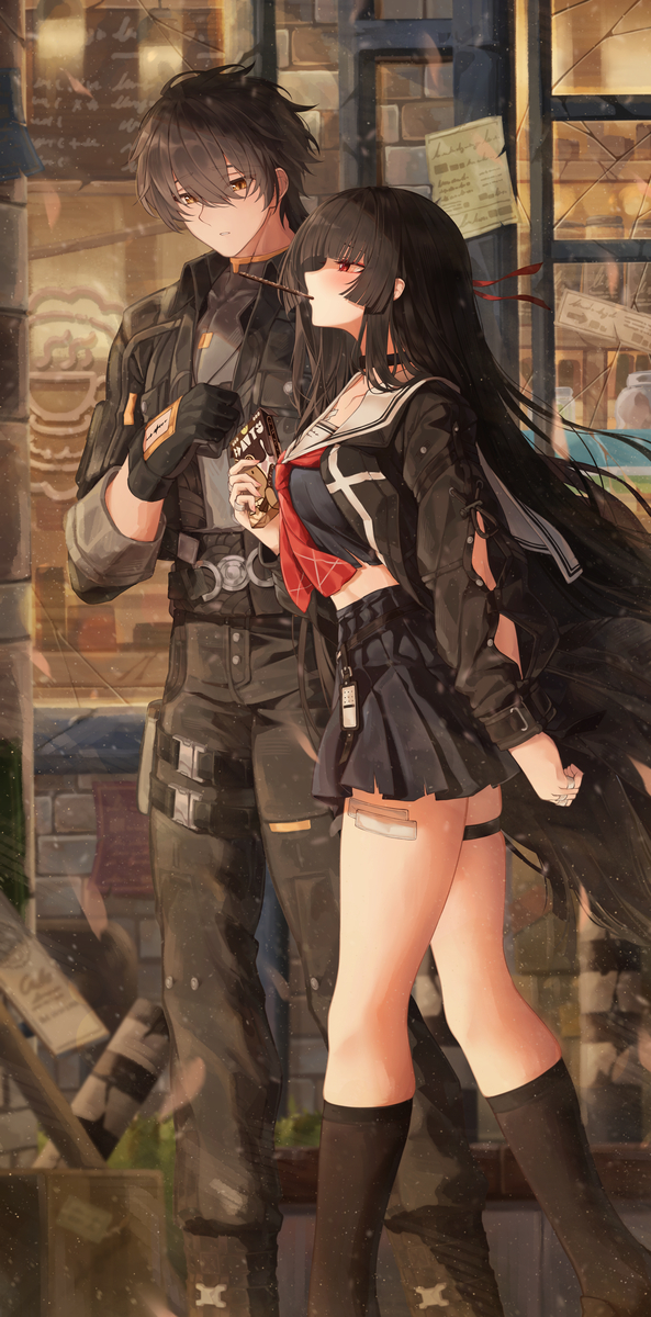 This is a pixiv picture whose title is Rover&Chisa.