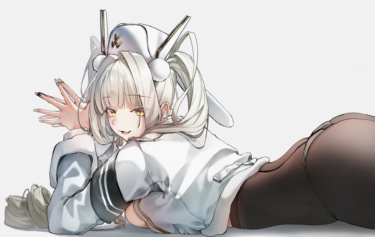 This is a pixiv picture whose title is Nikke - Blanc (Fortune Express).