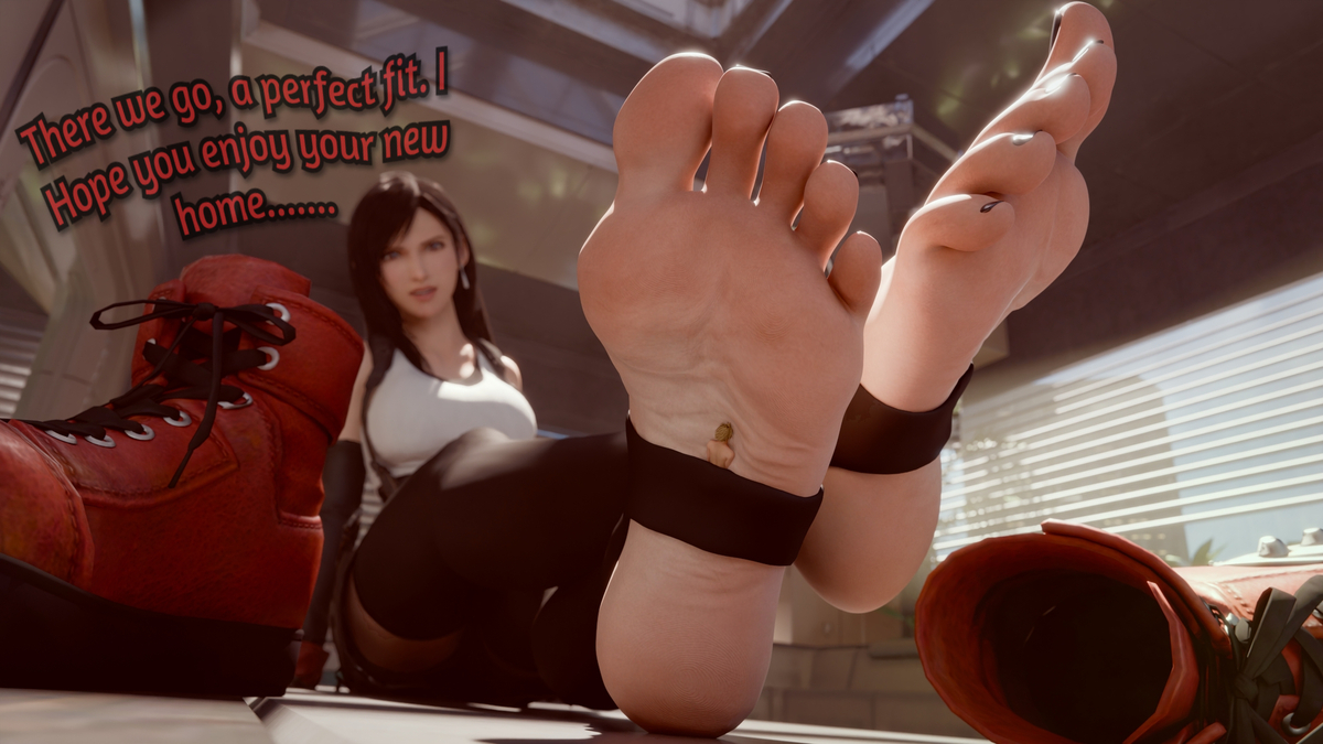 This is a pixiv picture whose title is Tifa's Small Pet.