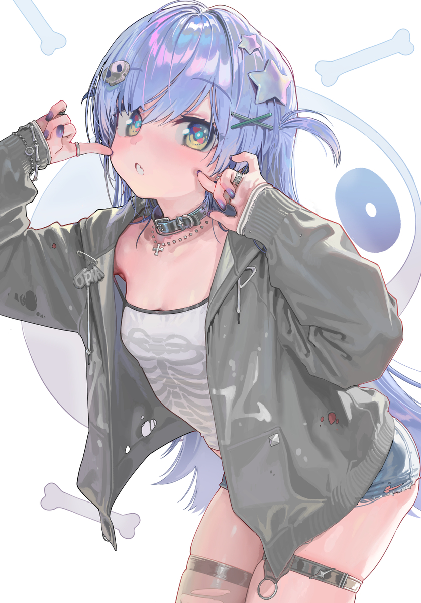 This is a pixiv picture whose title is 夜乃くろむ.