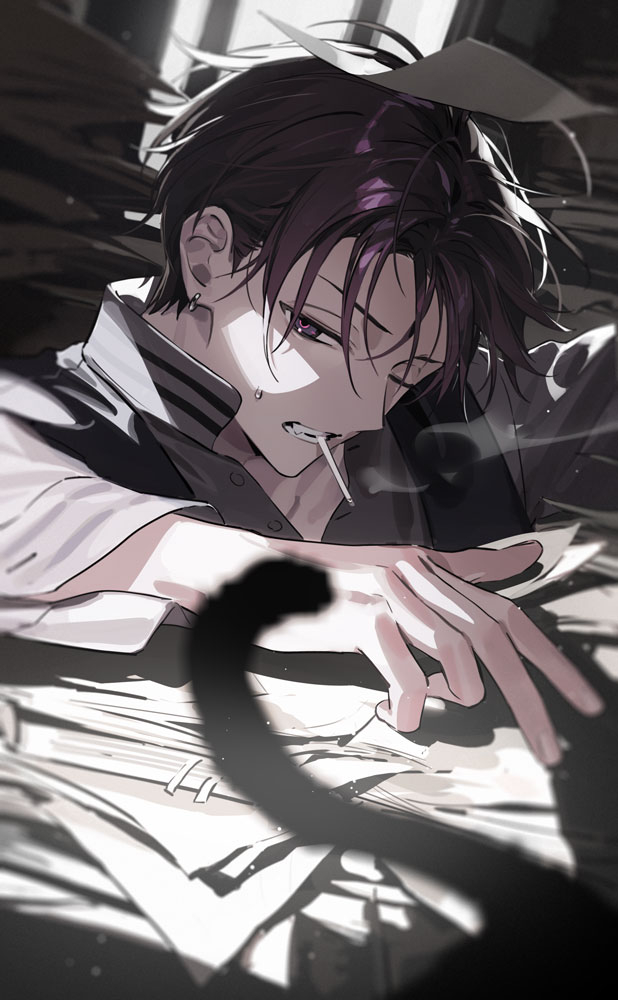 This is a pixiv picture whose title is 無題.