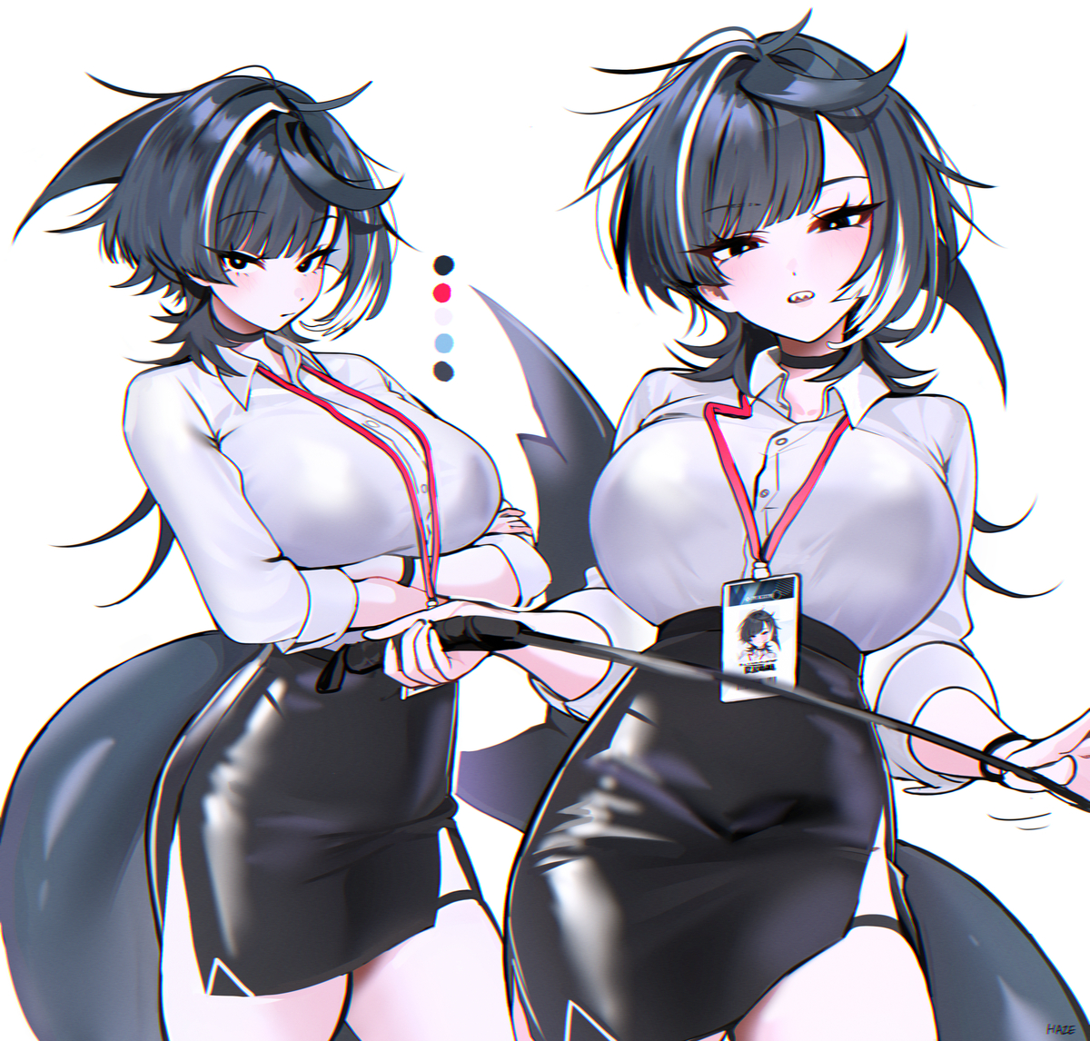 This is a pixiv picture whose title is shark.