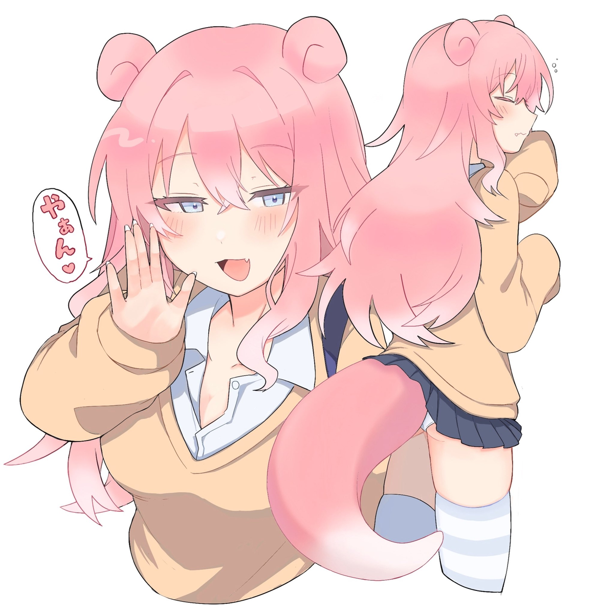 This is a pixiv picture whose title is ギャルヤドンちゃん.