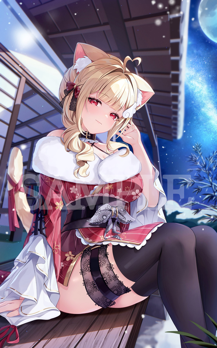 This is a pixiv picture whose title is skeb 16.