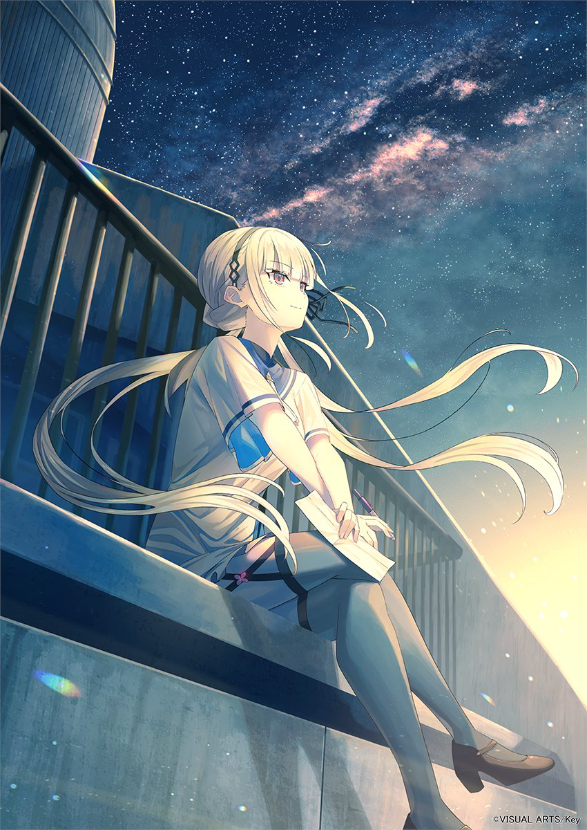 This is a pixiv picture whose title is Key新作『anemoi』応援イラスト淡雪陽彩.