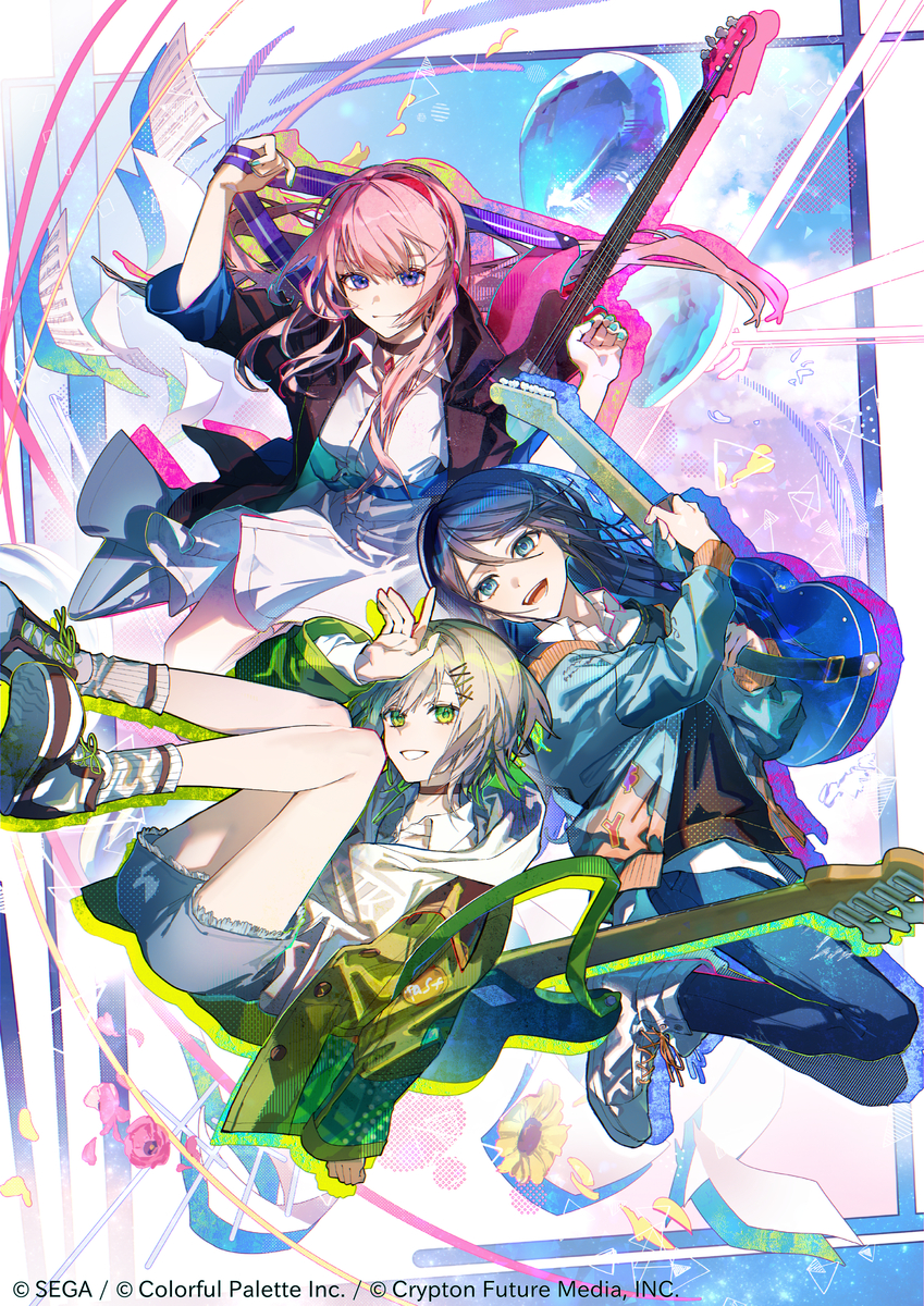 This is a pixiv picture whose title is セカイシンフォニー2025.