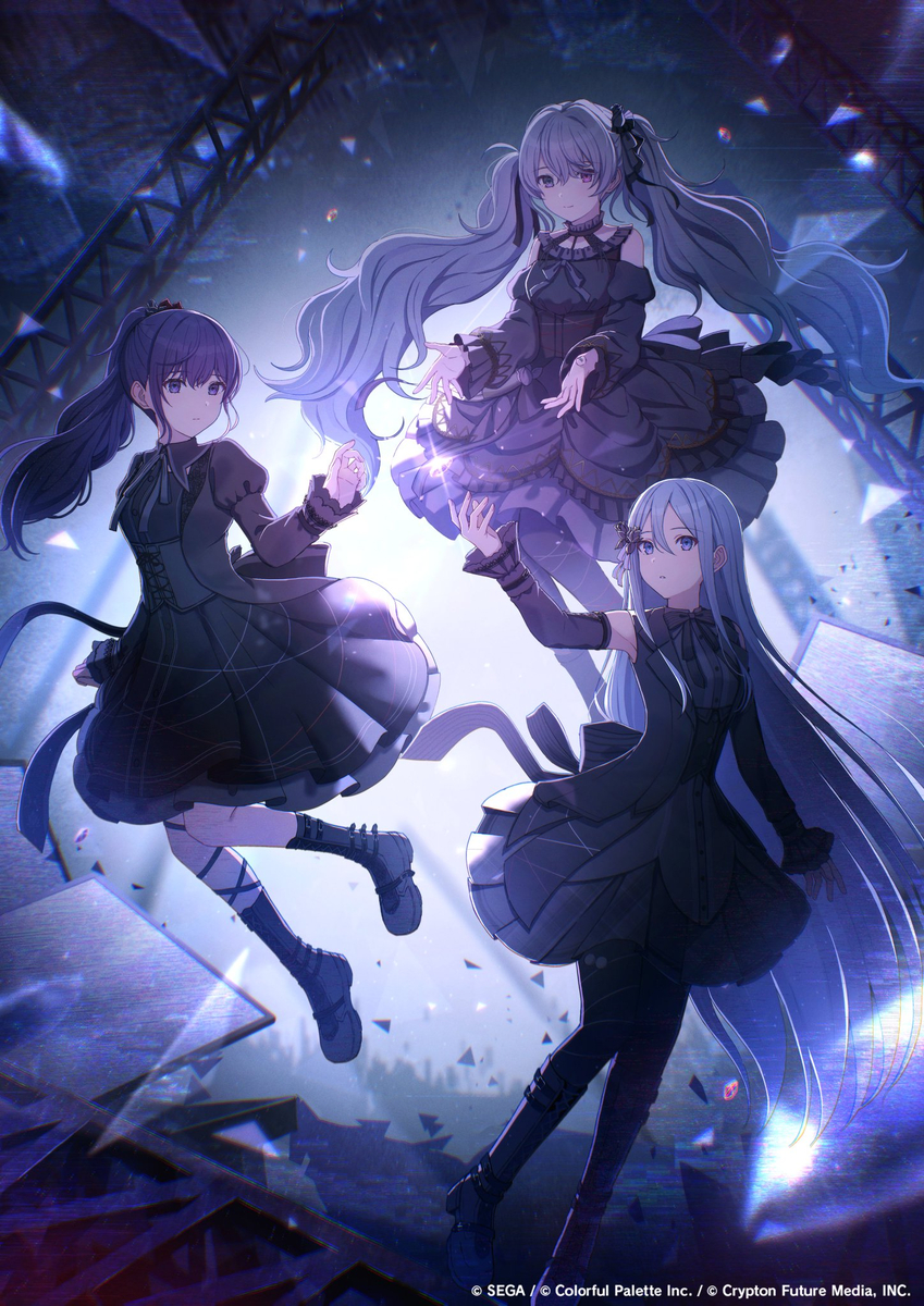 This is a pixiv picture whose title is セカイシンフォニー2025.