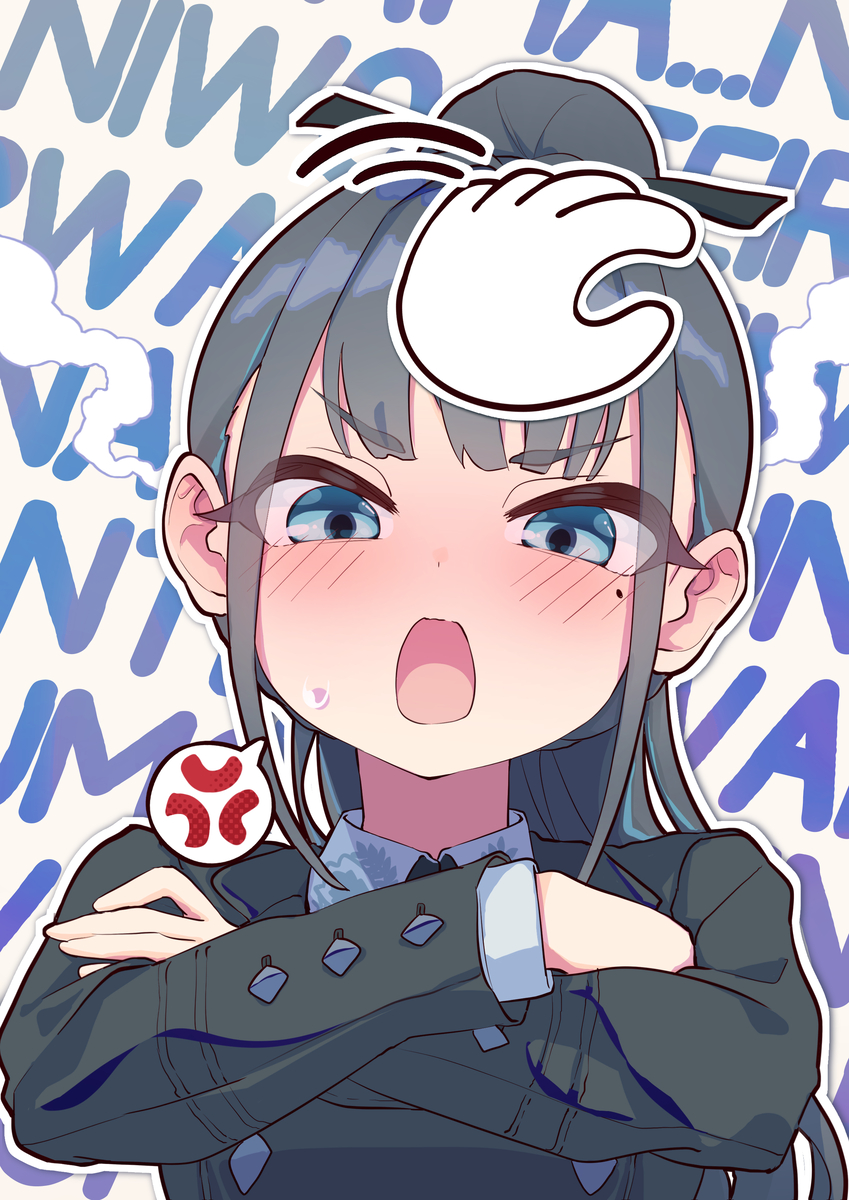 This is a pixiv picture whose title is なでなで.