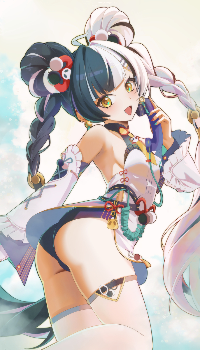 This is a pixiv picture whose title is 琉音.